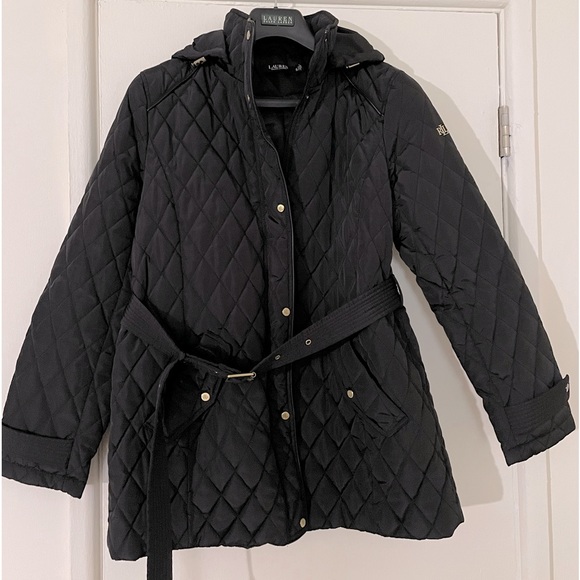 Lauren Ralph lauren black label womens quilted jacket - Picture 3 of 17